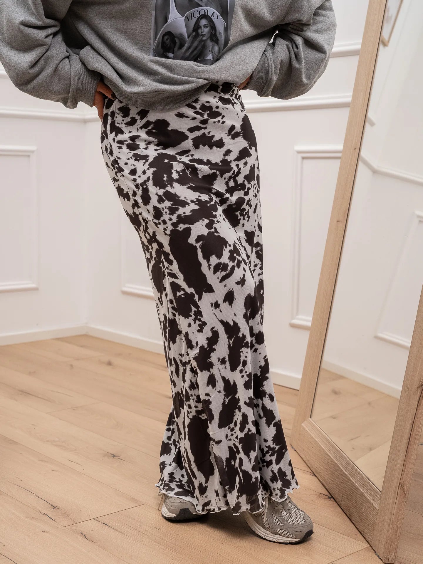 Gonna lunga in tulle cow - JJXX
