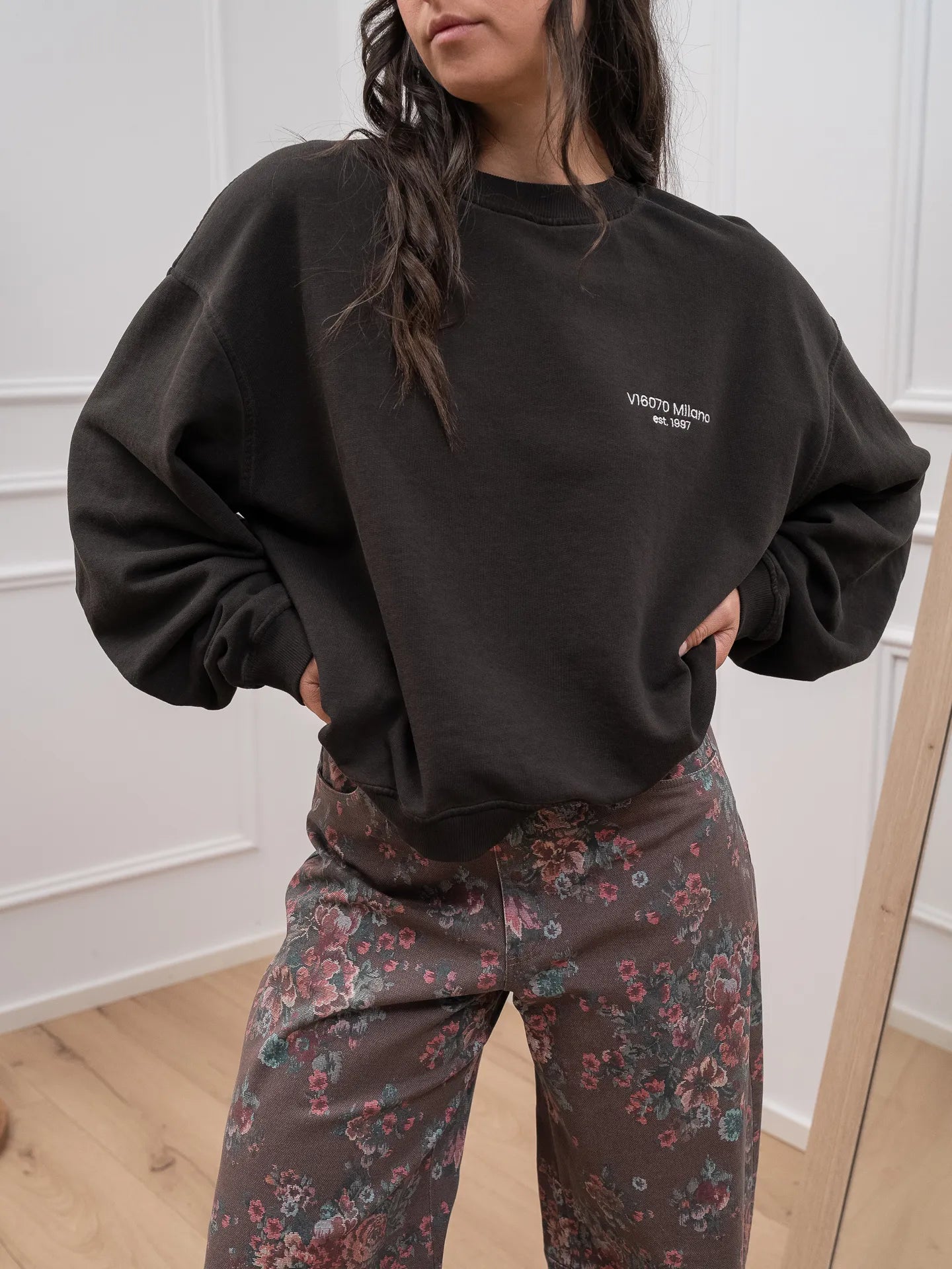 Felpa moro vintage "Milano" - Vicolo