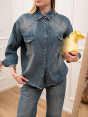 Camicia Miranda in denim - Vicolo