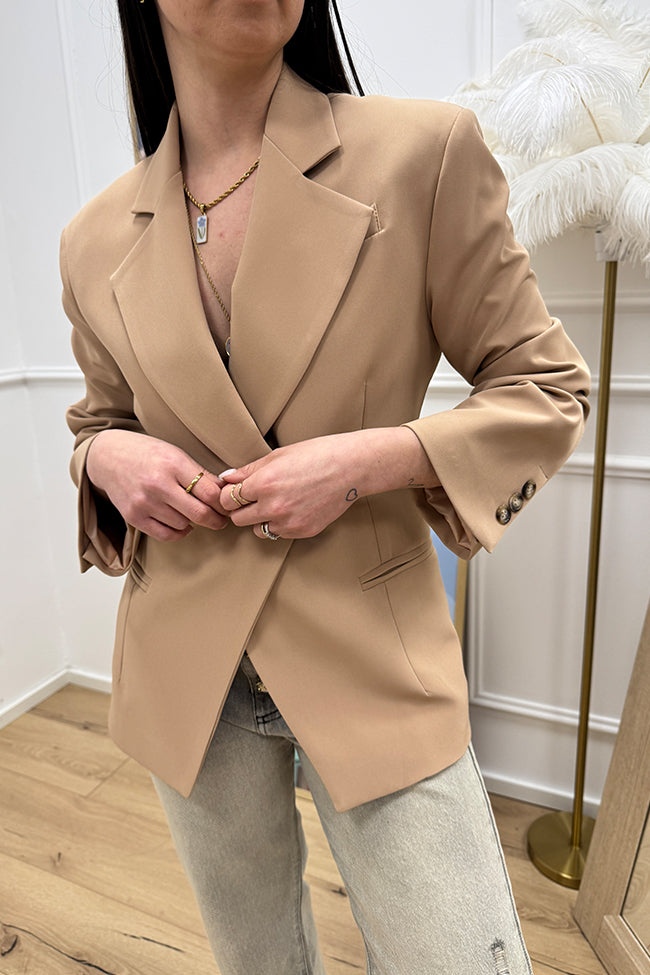 Giacca camel fit avvitato - HaveOne