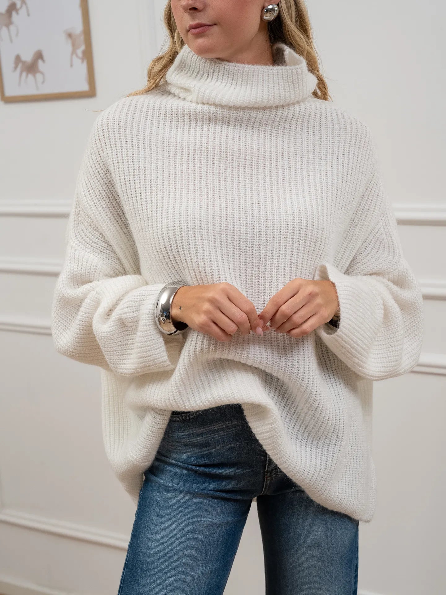 Dolcevita over panna punto pannocchia - Kontatto