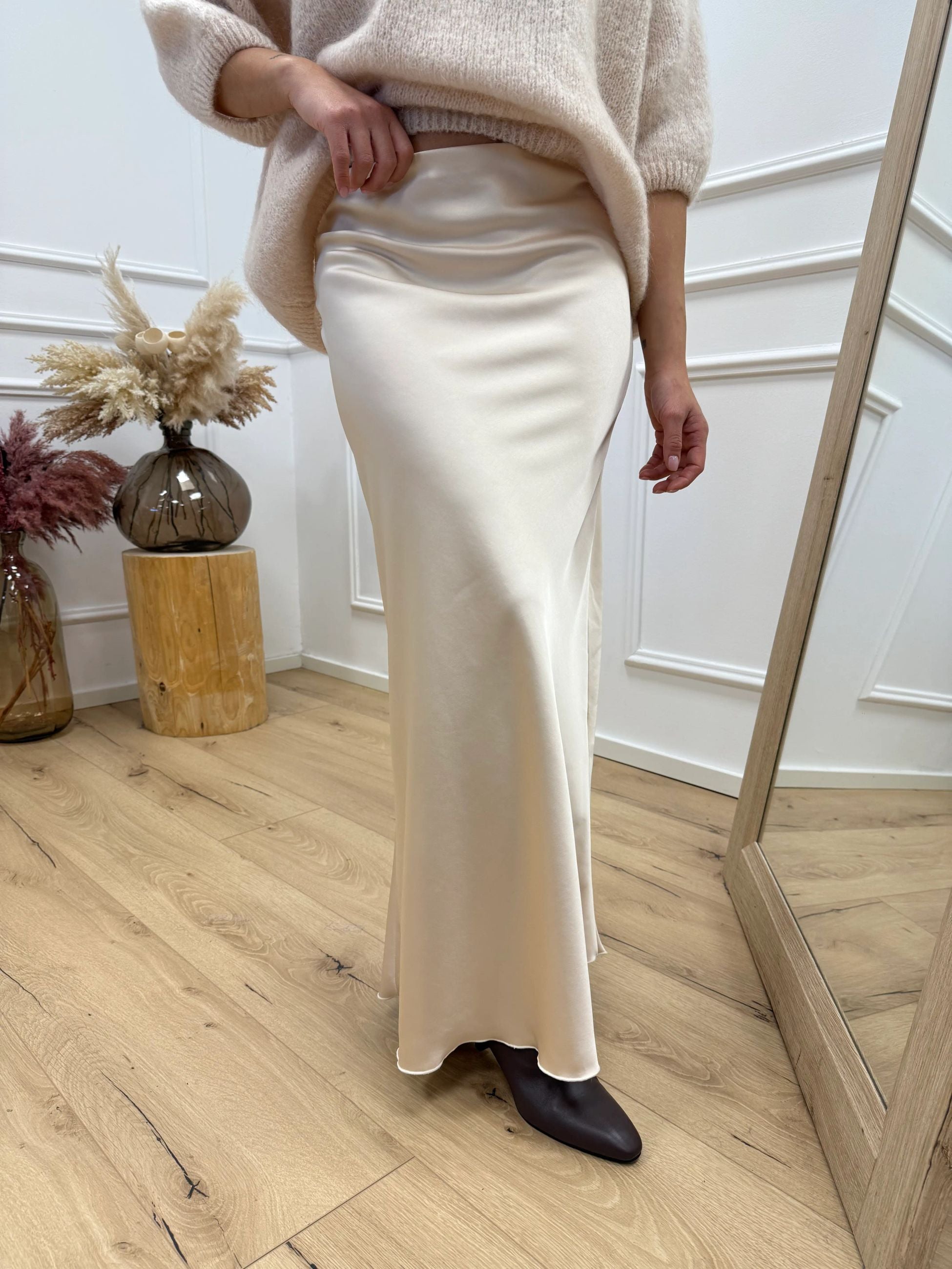 Gonna Gaia burro in satin lunga - Dixie