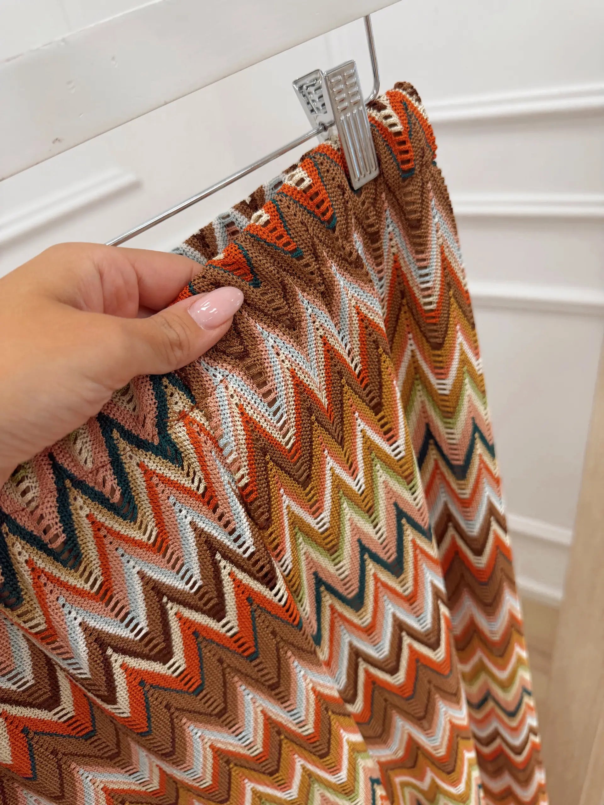 Pantaloni rainbow zig zag - Vicolo