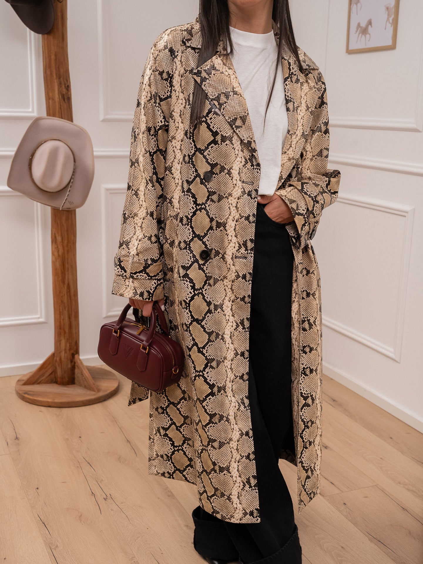 Trench lungo snake - Glamorous