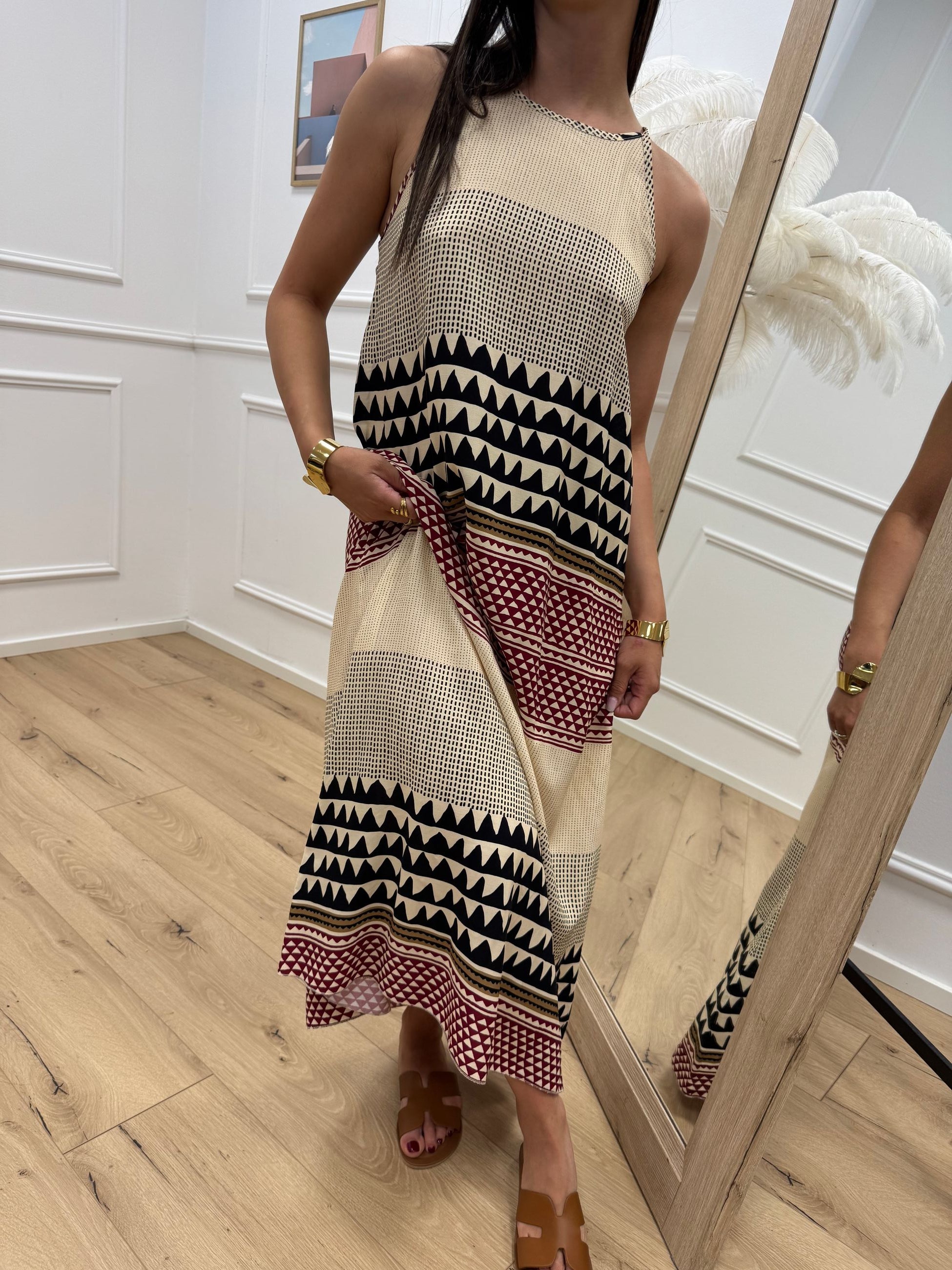 Vestito Tropic multicolor spalline fini - HaveOne