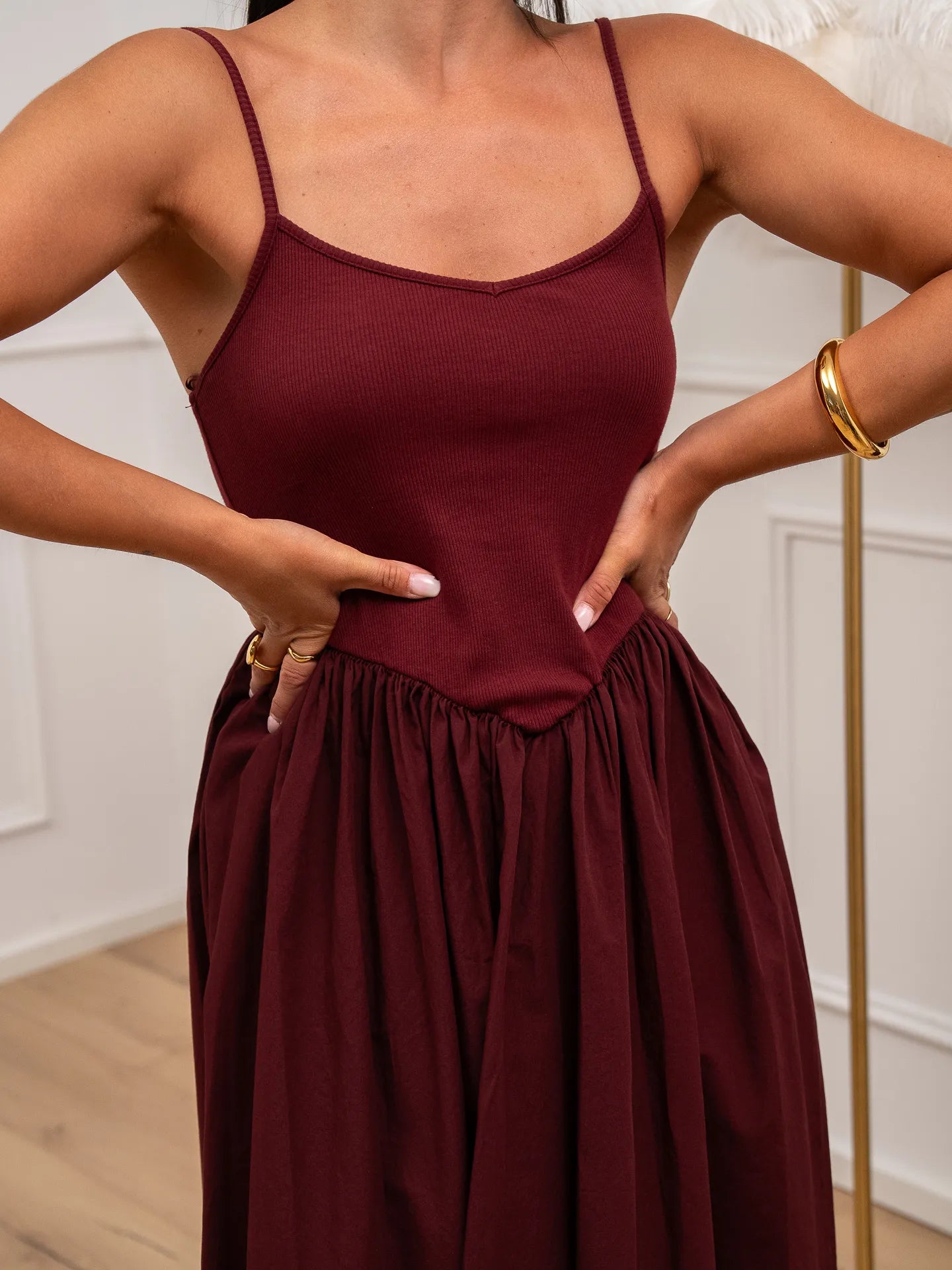 Vestito Naomi india bimateriale - Vicolo