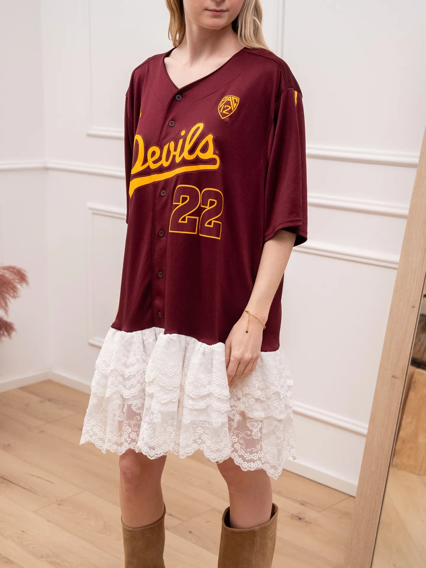 Vestito Sporty vintage bordeaux num. 22 - Dixie