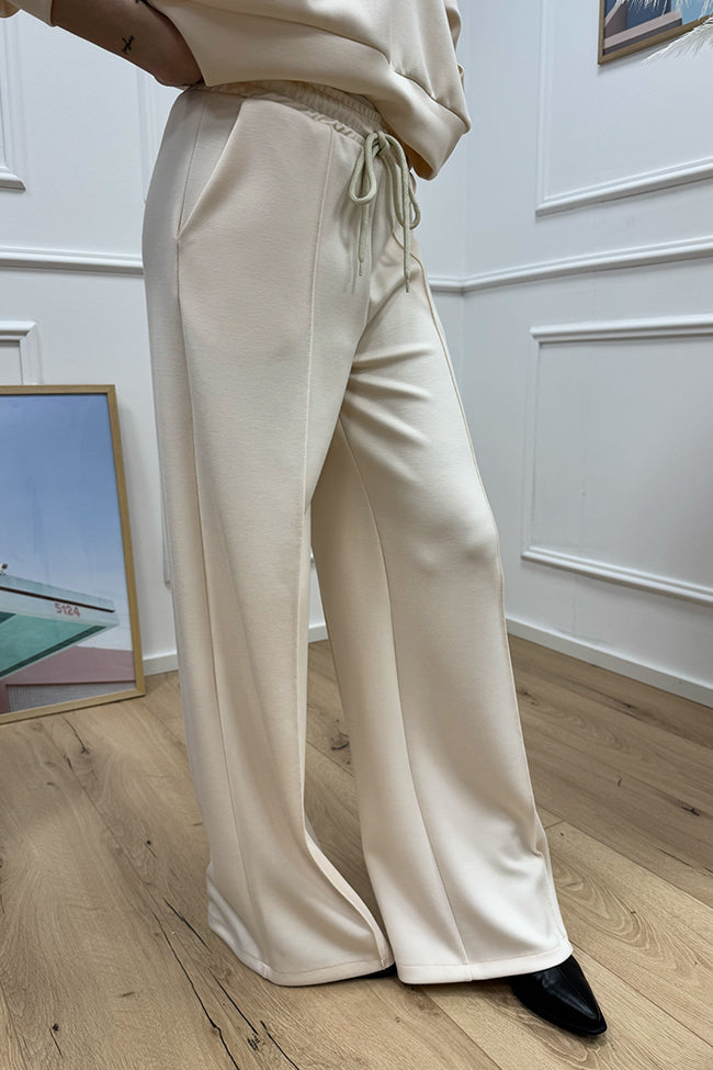 Pantaloni burro in jersey con coulisse - HaveOne