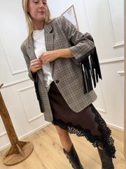 Giacca West con frange - Vicolo