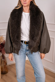 Bomber Odette collo ecofur - Philia Loft