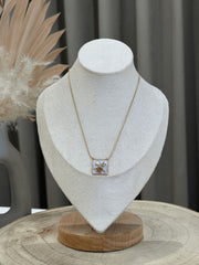 Collana Square lilla - Calibro Shop