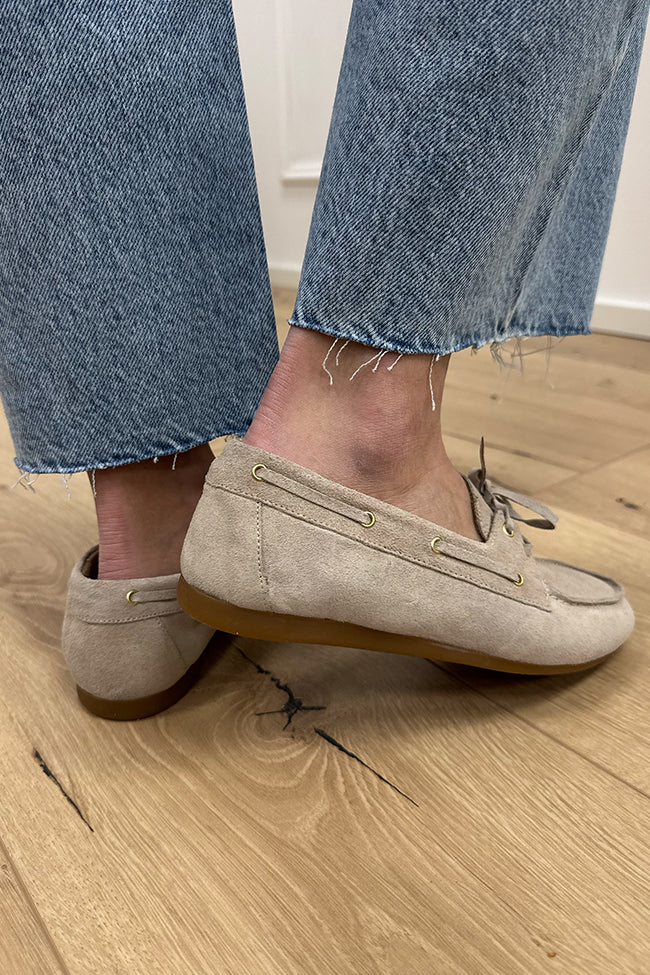 Scarpe scamosciate quarzo - Ovyè