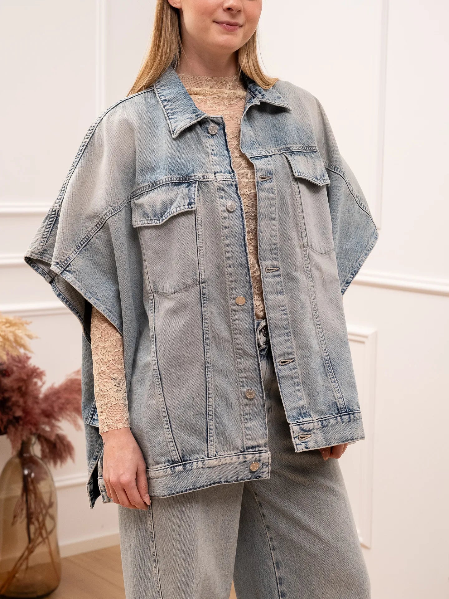 Cappa in denim oversize - Vicolo