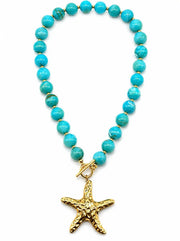 Collana Balls Star turchese - Calibro Shop