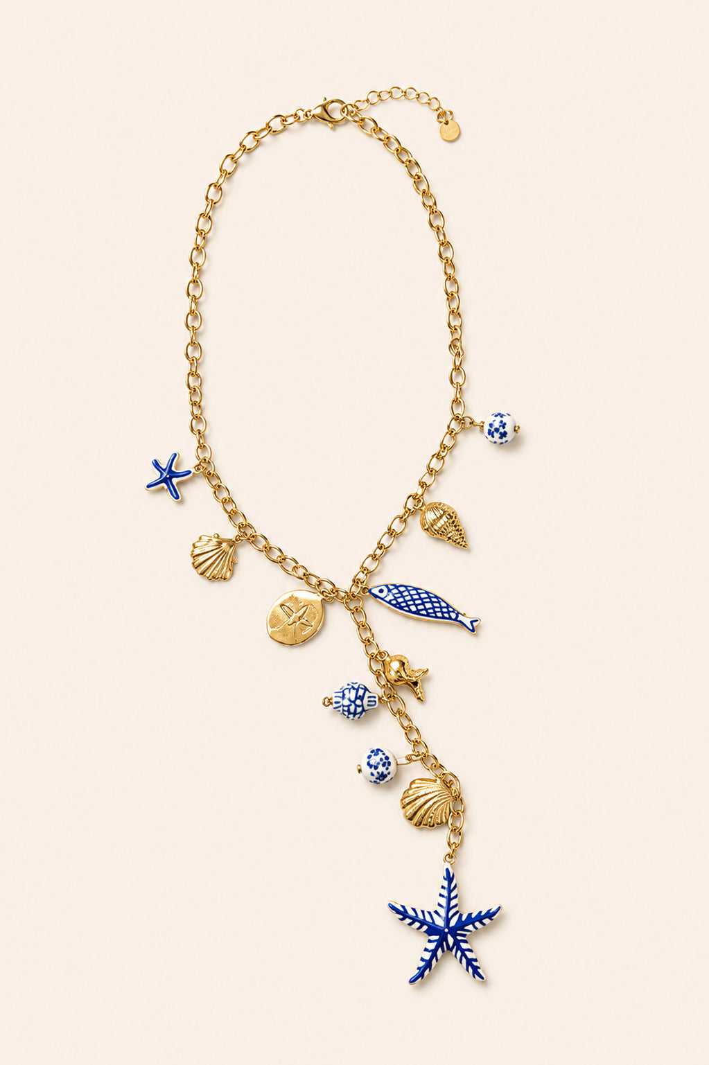 Collana Santorini blu e bianca - Calibro Shop