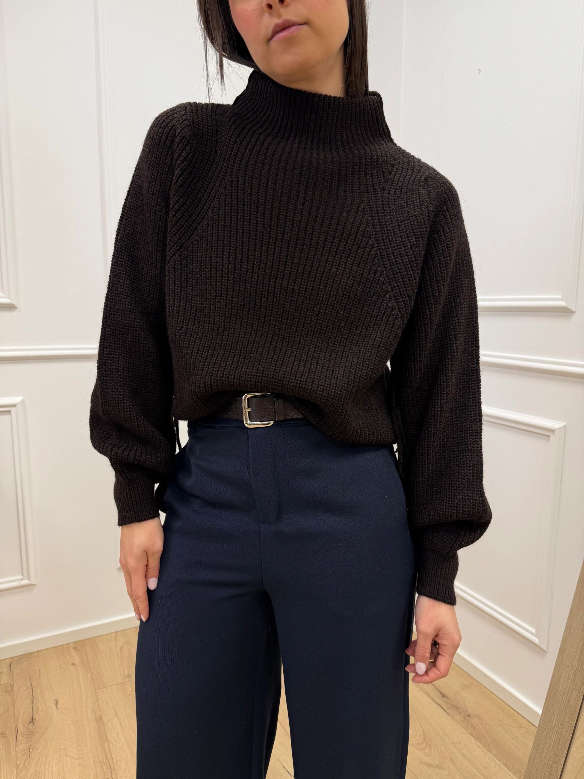 Maglia moro costa inglese con frange - HaveOne