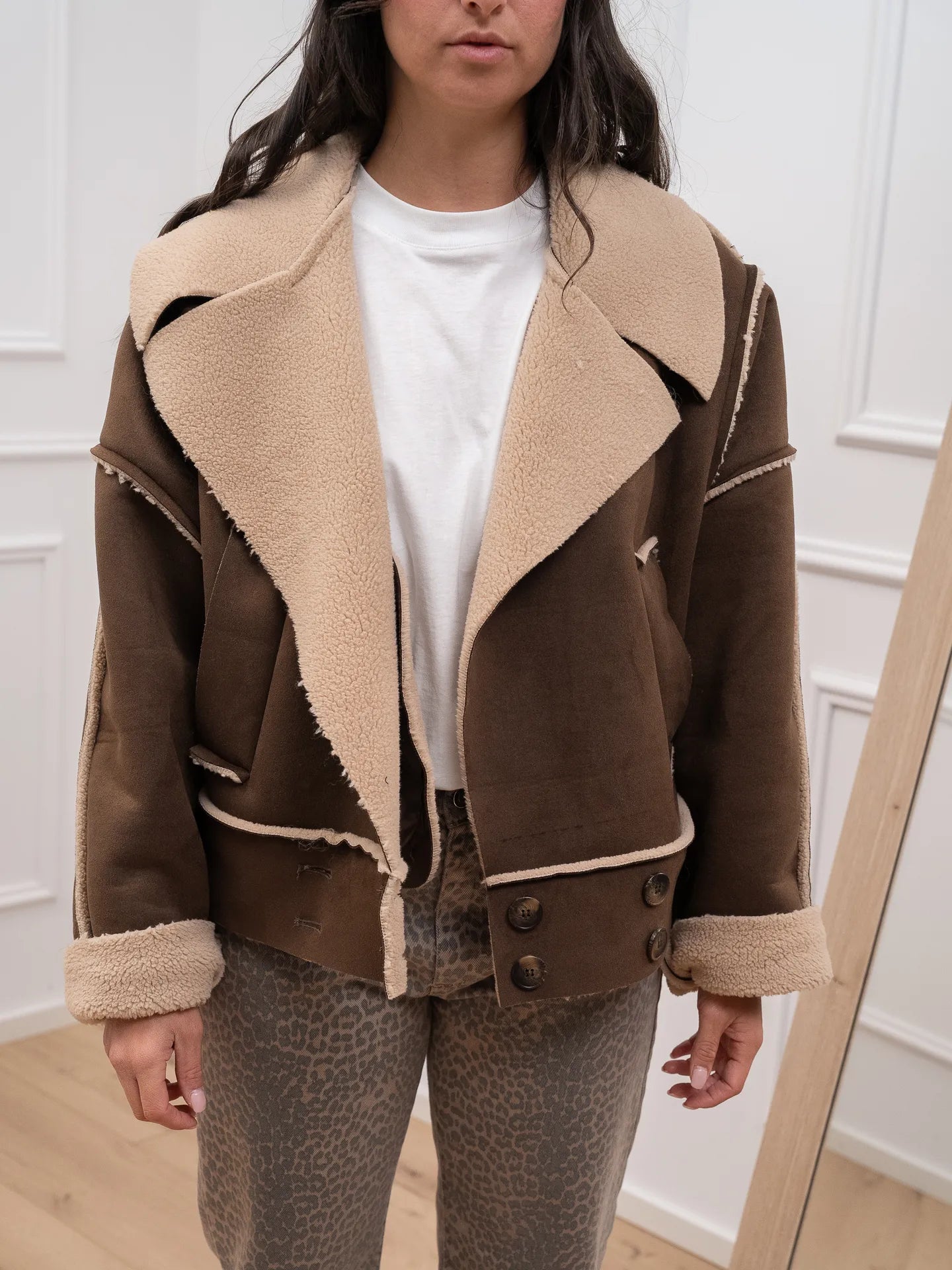 Montone moro cuciture taglio vivo - HaveOne