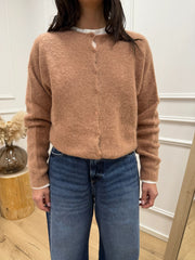 Cardigan soffice mou in alpaca - Kontatto