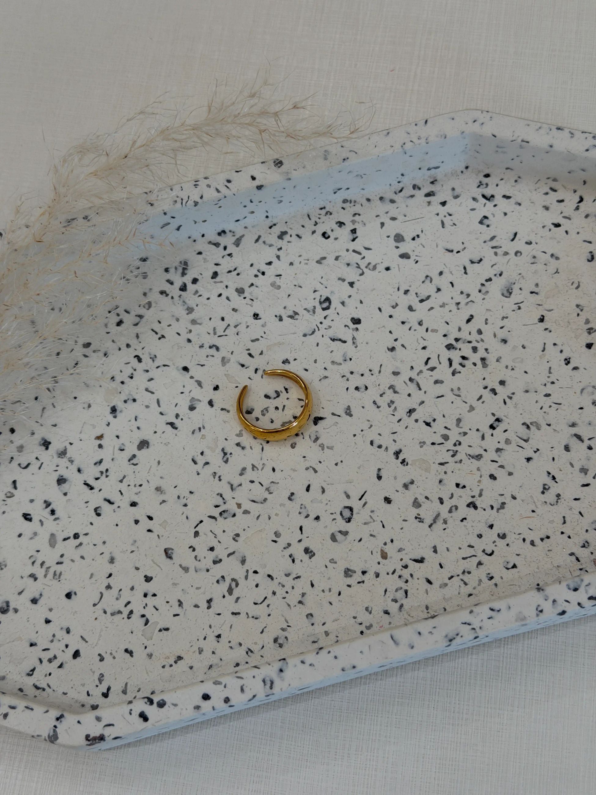 Anello curve oro - Calibro Shop