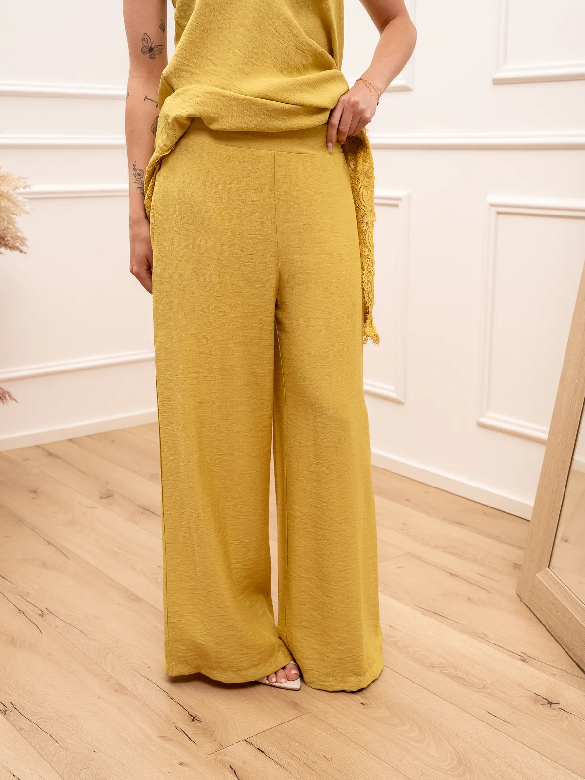 Pantaloni Nausica olio gamba morbida - HaveOne