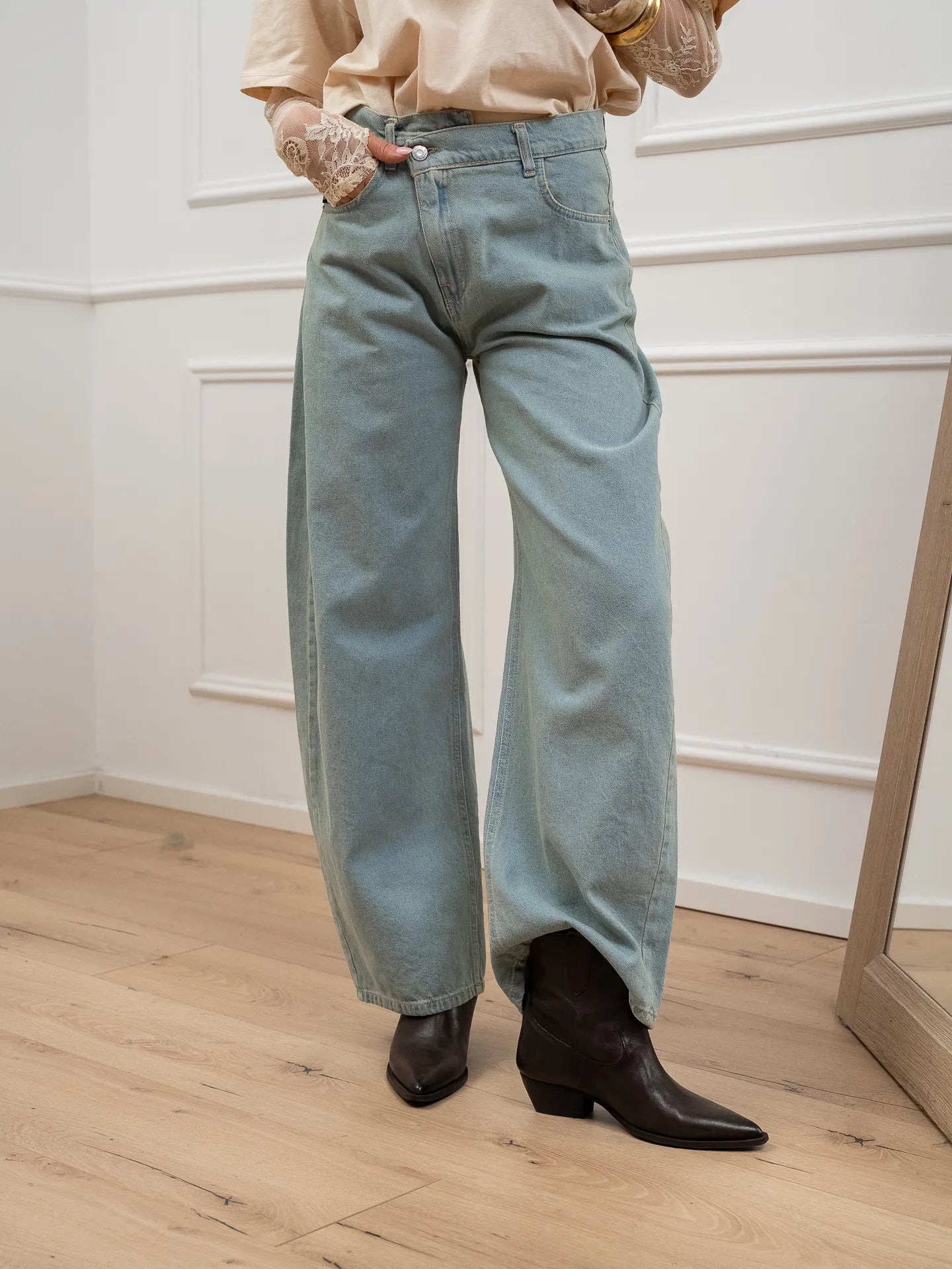 Jeans Choi denim sabbiato - HaveOne