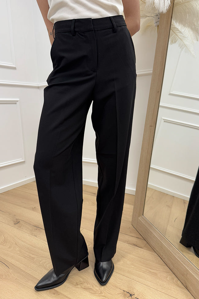 Pantaloni sartoriali dritti neri - JJXX