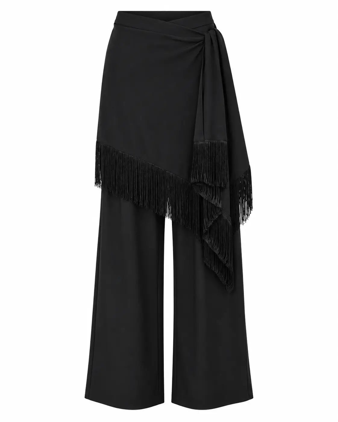 Pantalone a palazzo con gonna pareo - Tensione In