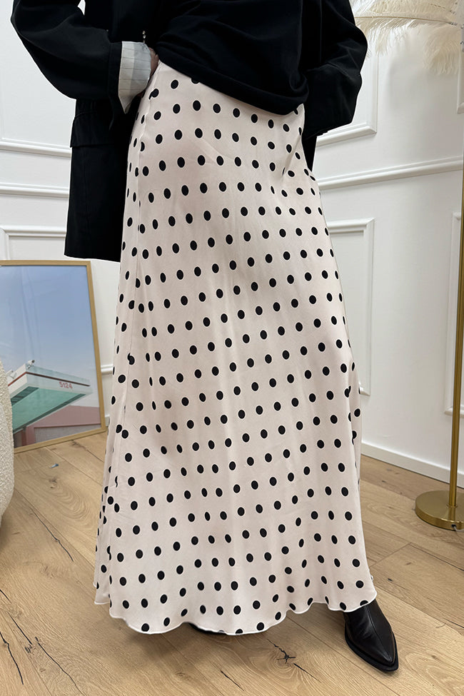 Gonna stampa pois svasata sul fondo - SoAllure