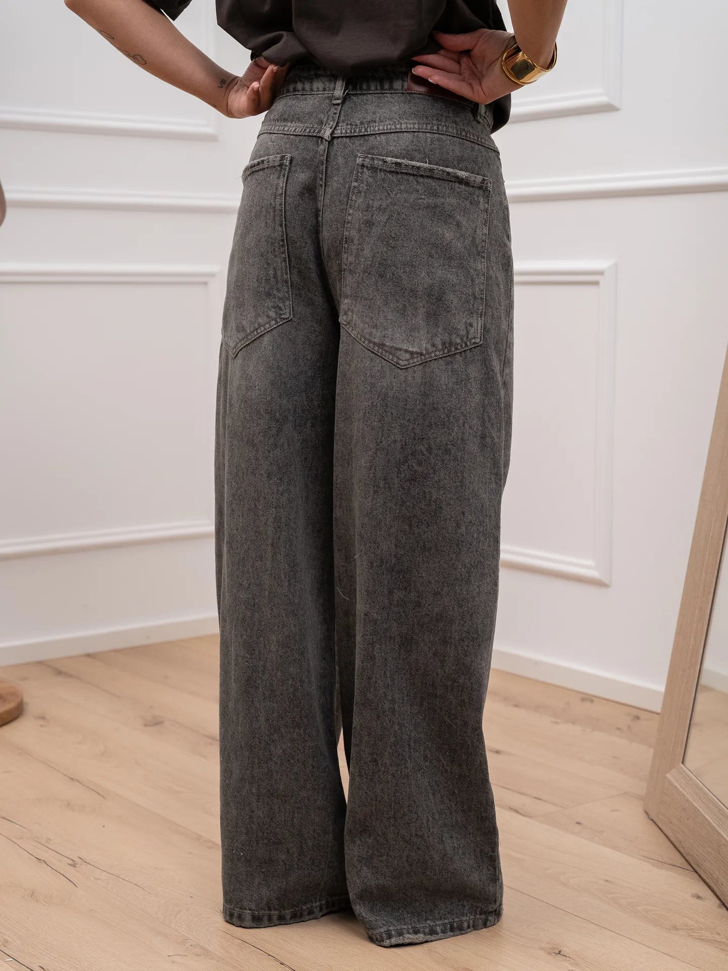 Jeans Giusy grigio vintage - Tensione In