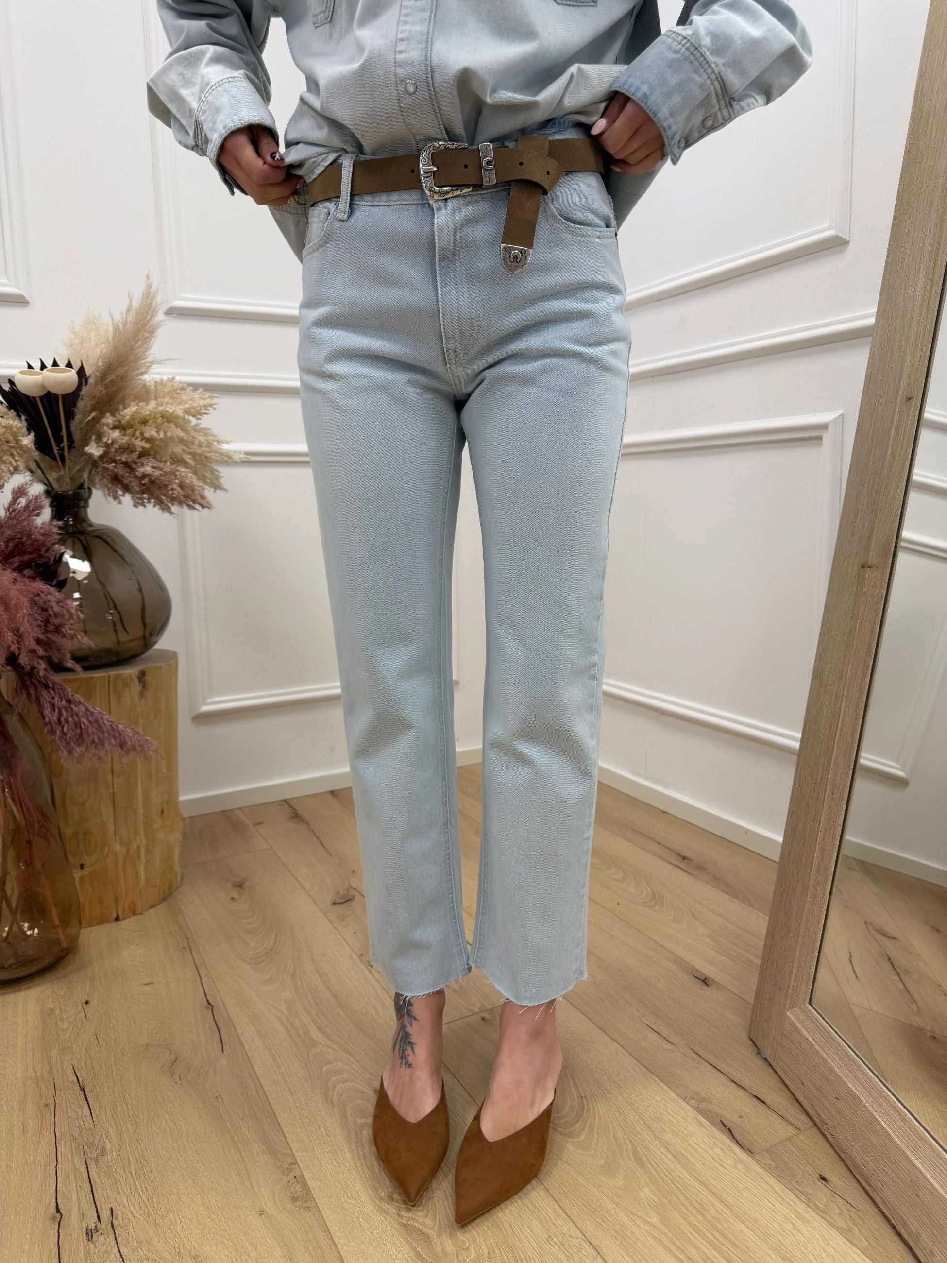 Jeans Jade Melina in denim chiaro - Vicolo