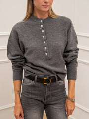 Maglia serafino girocollo 100% lana - Kontatto