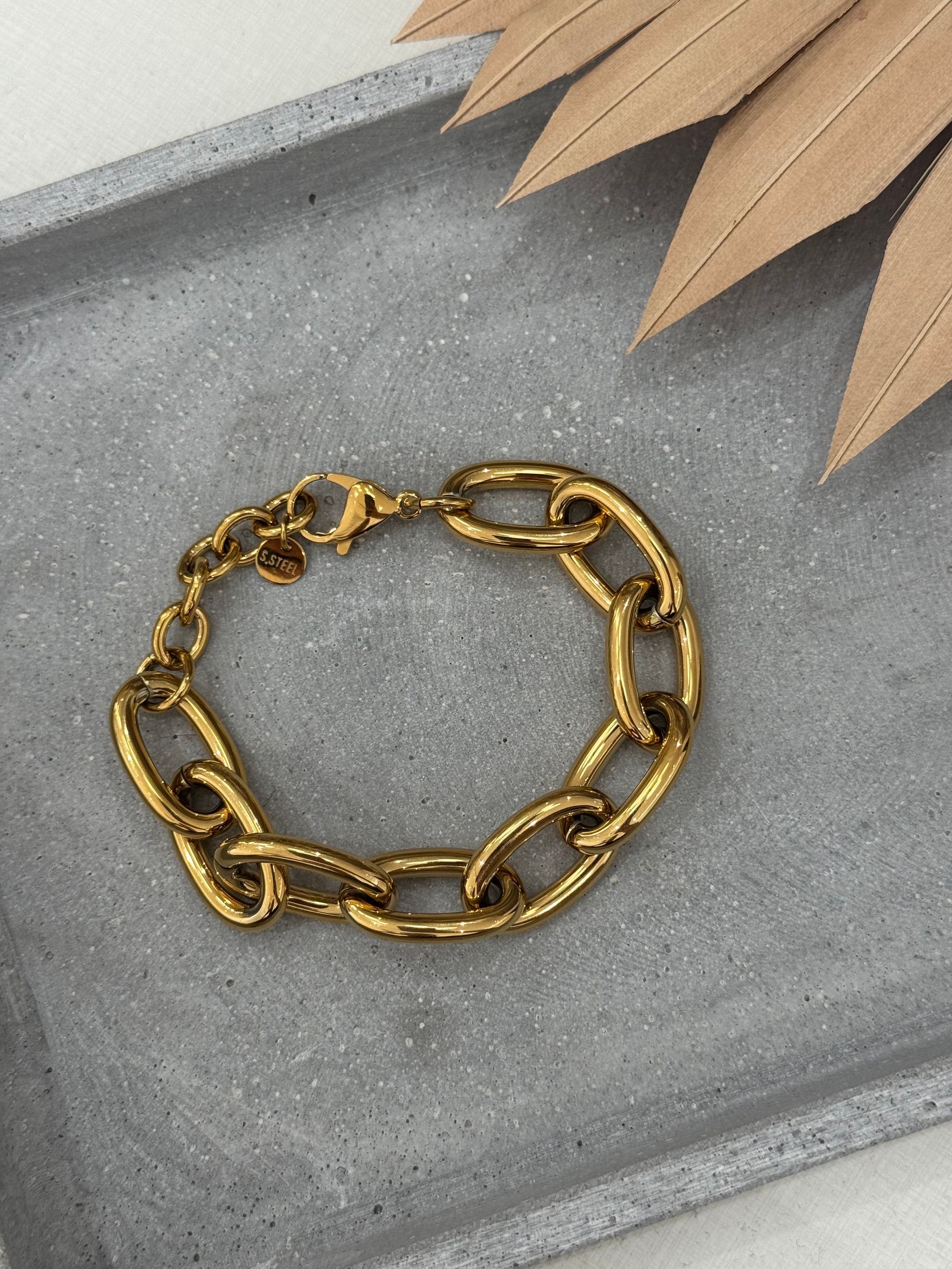 Bracciale catena Golden oro - Calibro Shop