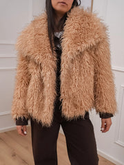 Pelliccia fluffly cipria - Glamorous