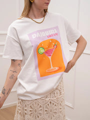 T shirt print Daiquiri - Calibro Shop