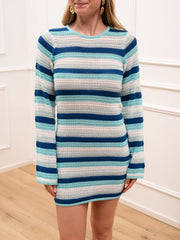 Vestito crochet Rory acqua - JJXX