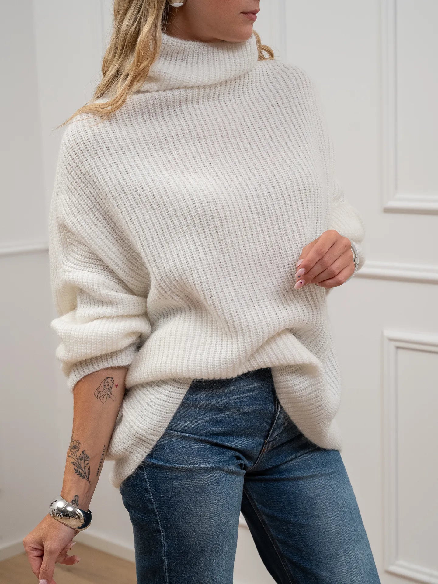 Dolcevita over panna punto pannocchia - Kontatto