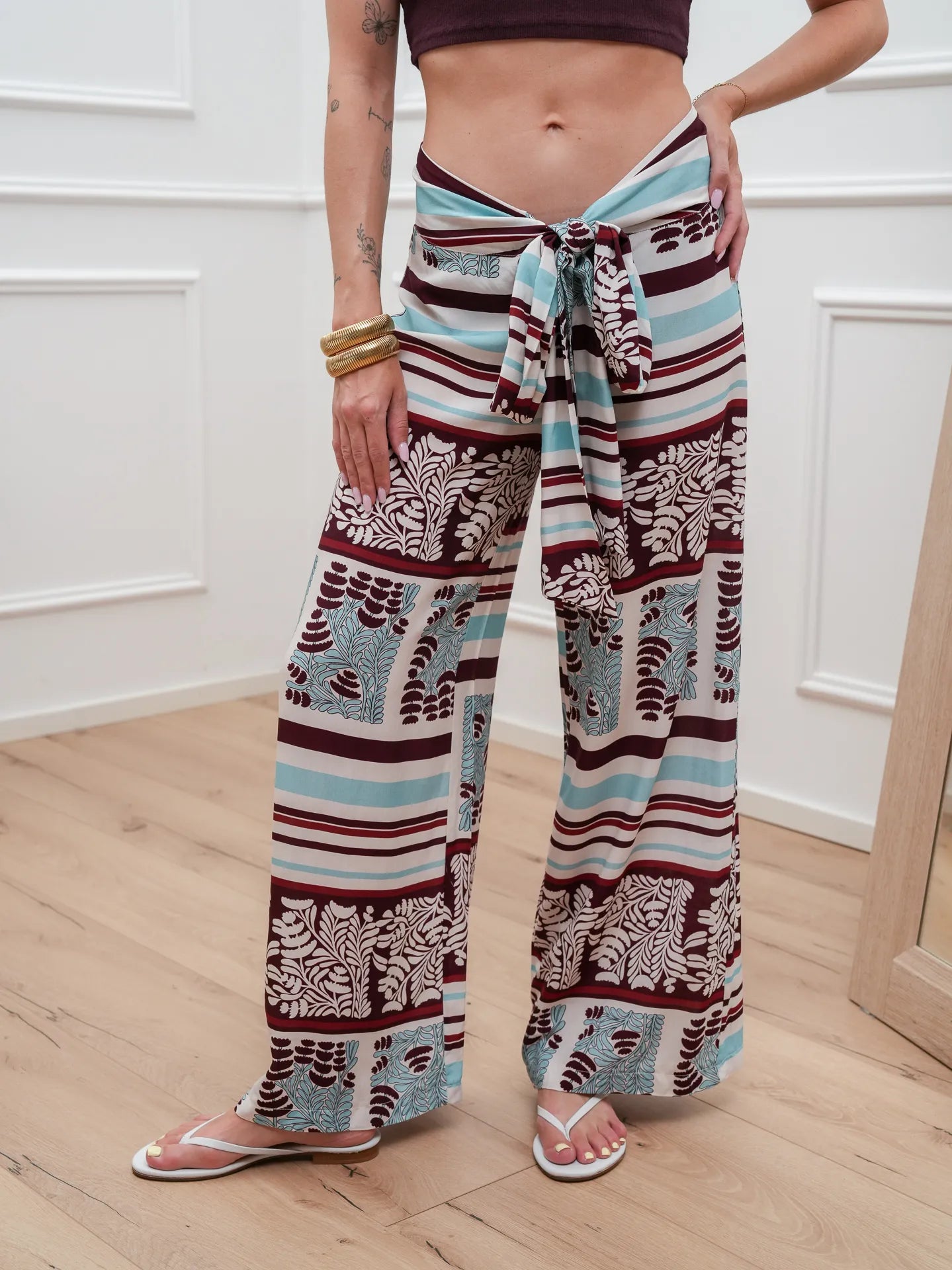 Pantaloni Mare d'amare con nodo - HaveOne