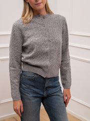 Maglia rebecchina a trecce 100% lana - Vicolo