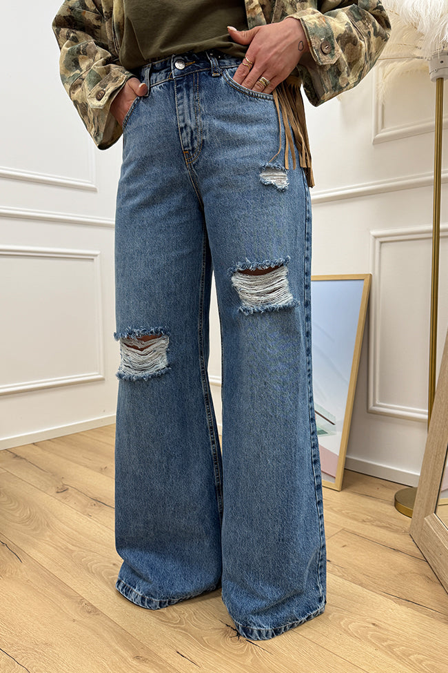 Jeans Frankie con rotture - HaveOne