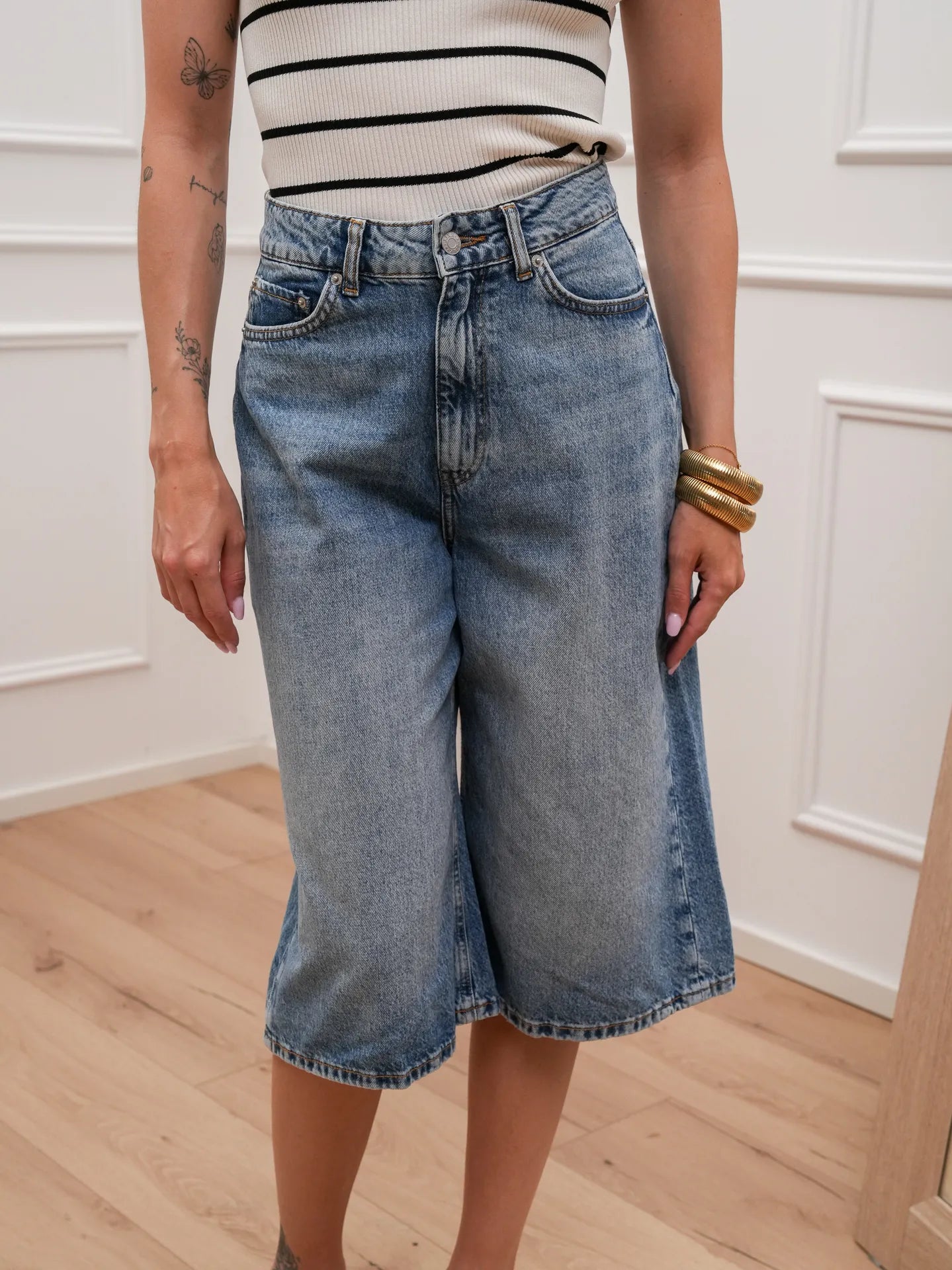 Bermuda Sakai in denim - JJXX