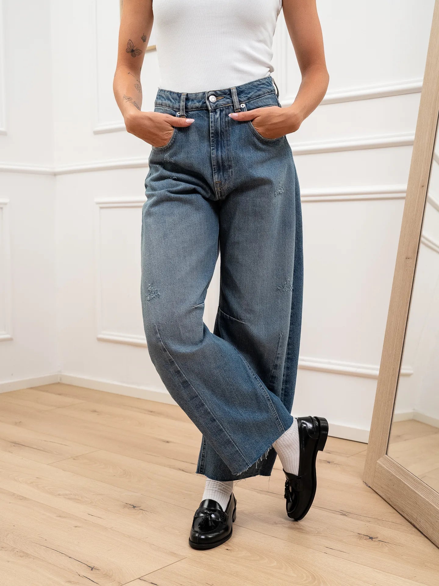 Jeans Barbara lavaggio medio - HaveOne