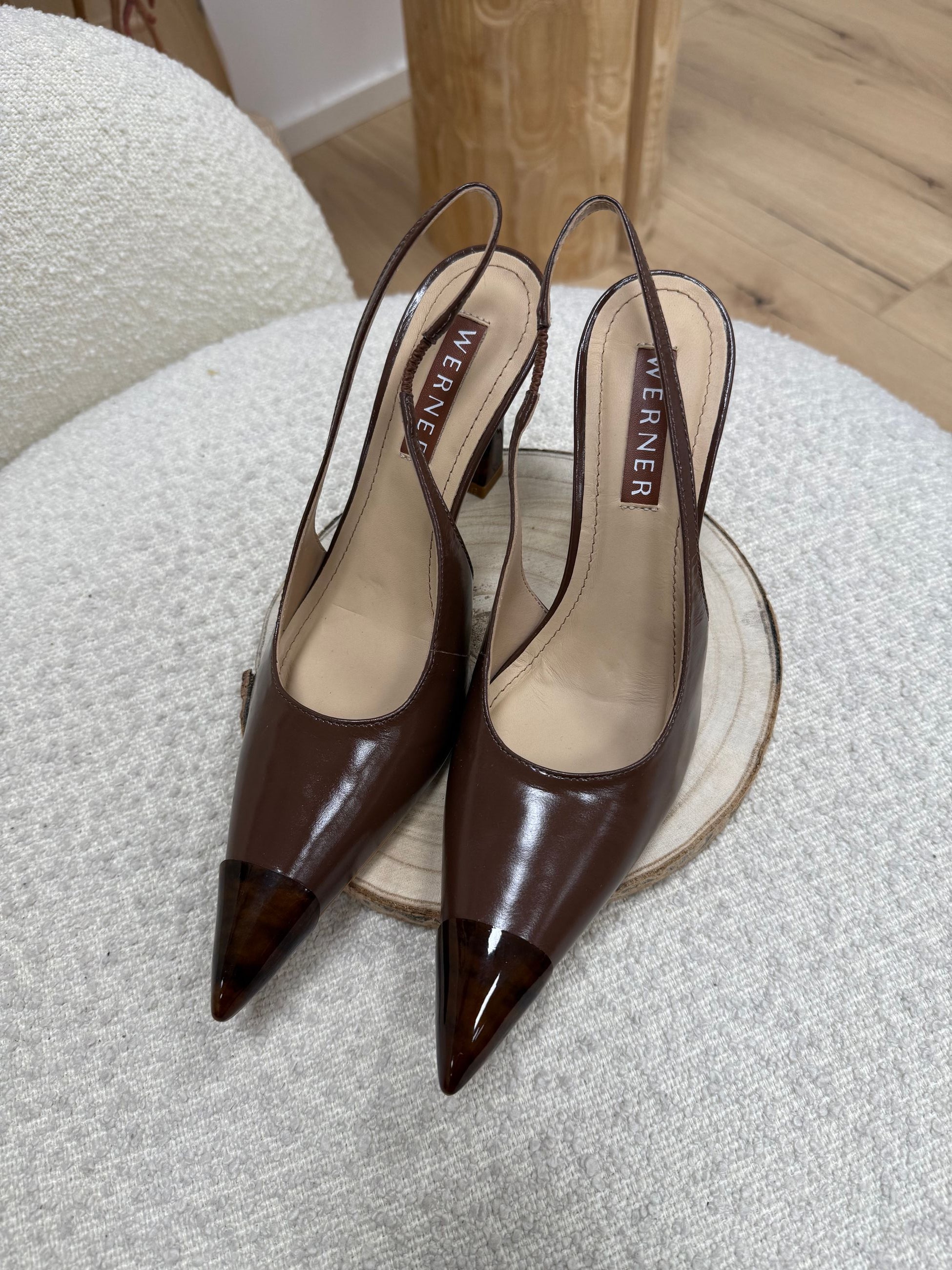 Décolleté slingback moro - Werner