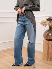 Jeans Gil con tagli sul retro - Vicolo