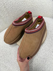Sabot ricamato platform cammello - Ovyè