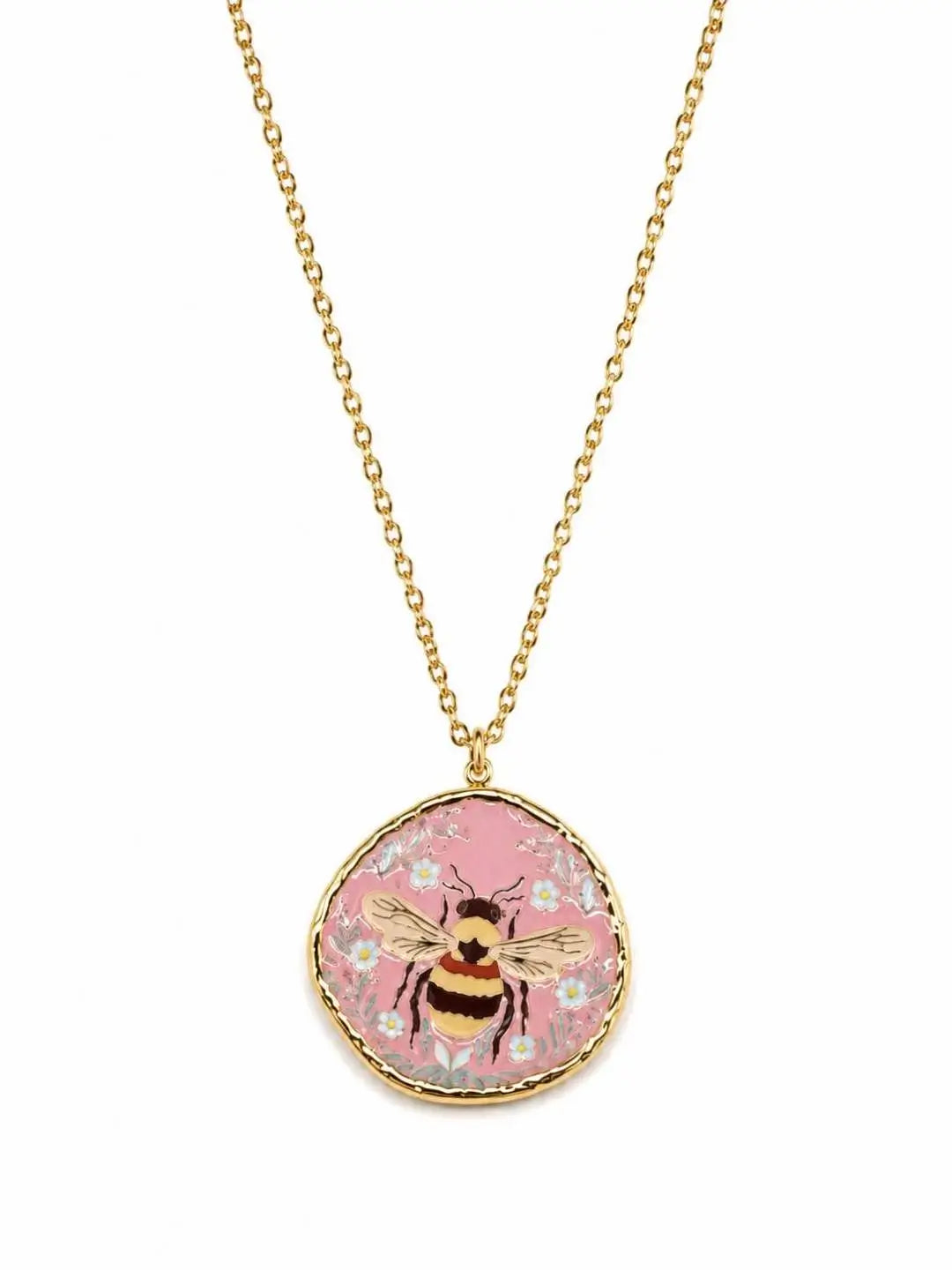 Collana Regina di fiori rosa - Calibro Shop