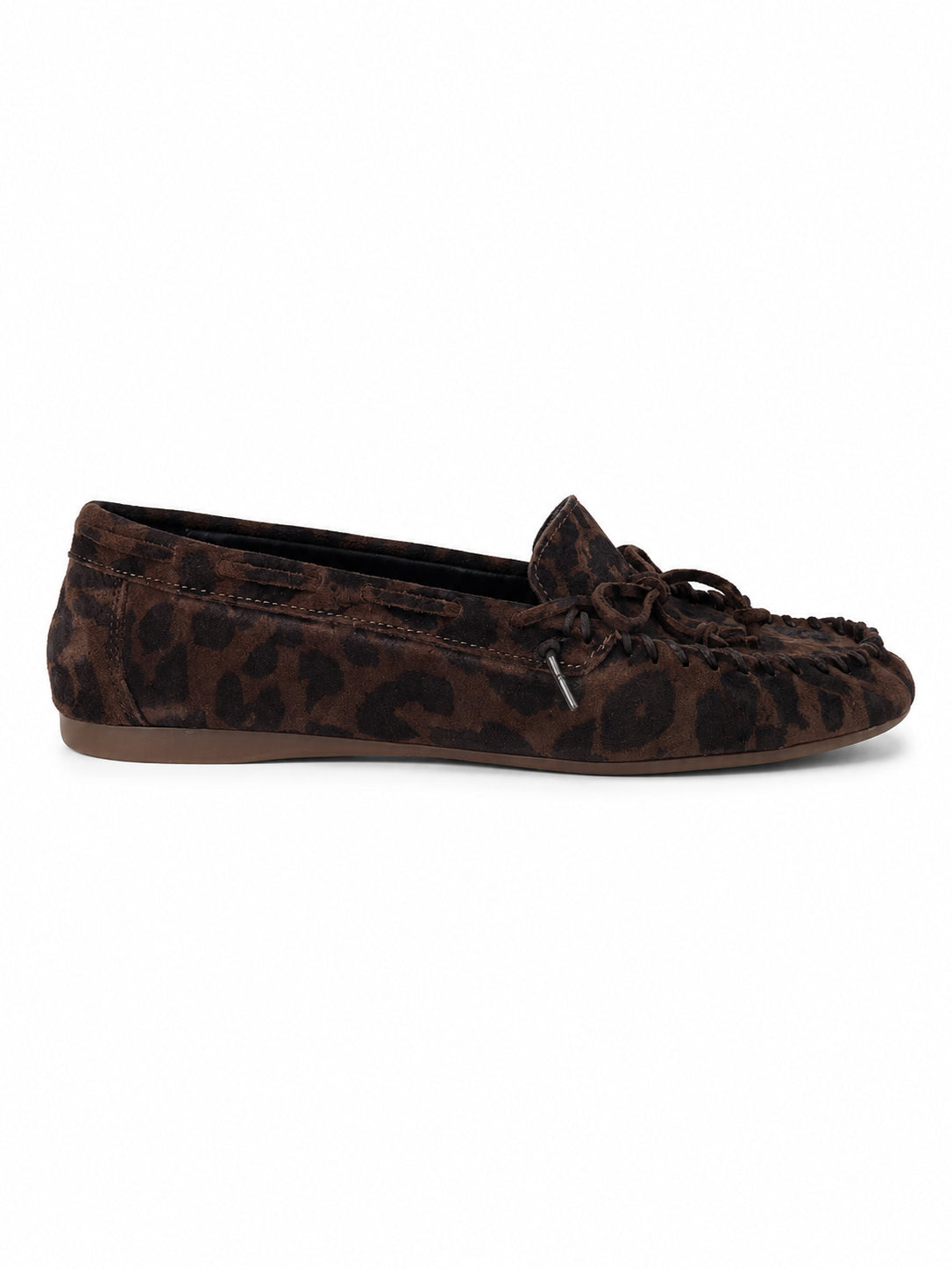 Mocassino scamosciato leopardato - Divine Follie