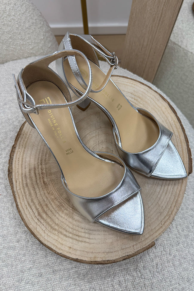 Sandali Selene charm argento - Divine Follie