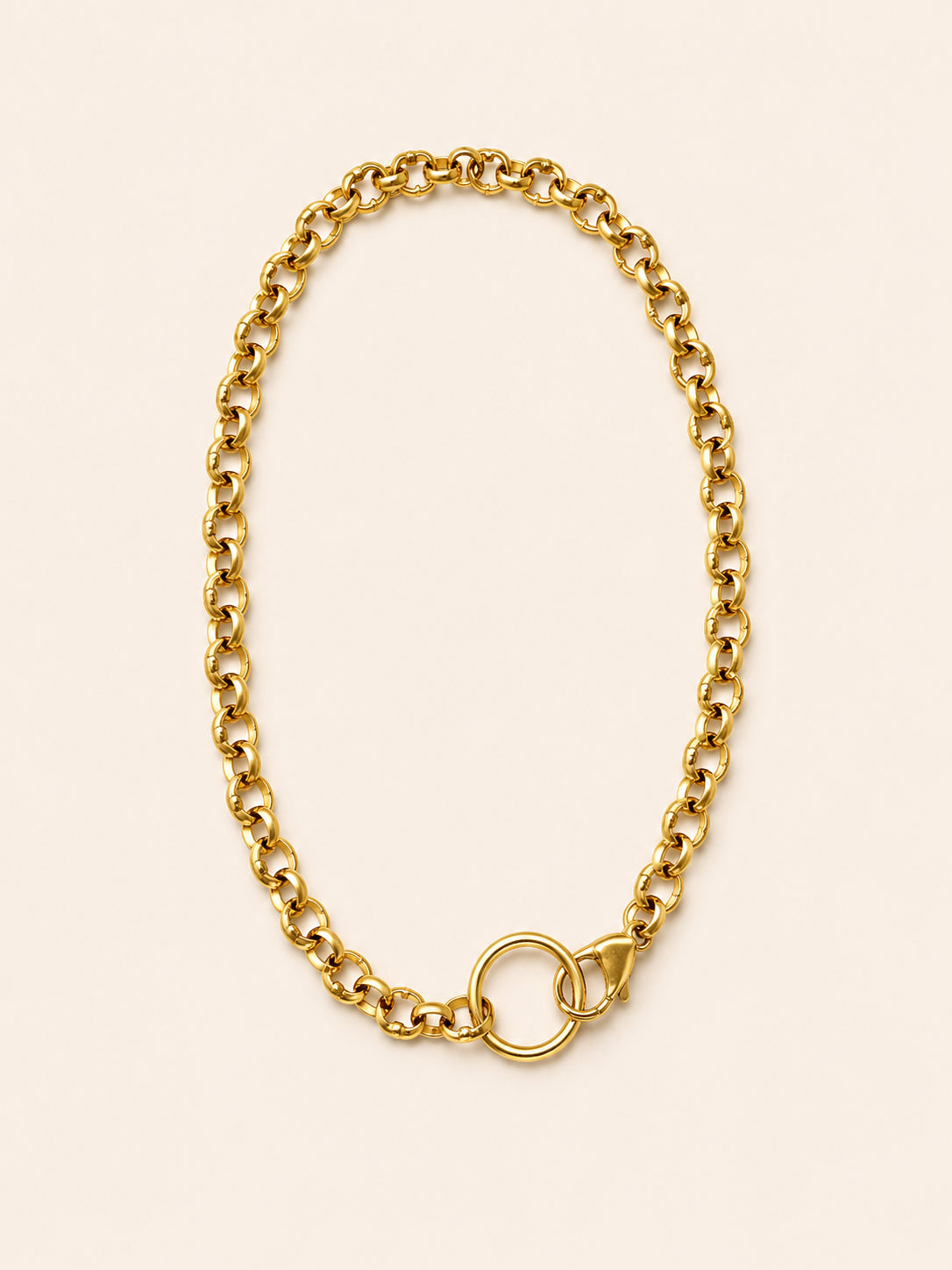 Collana Circle con anello oro - Calibro Shop