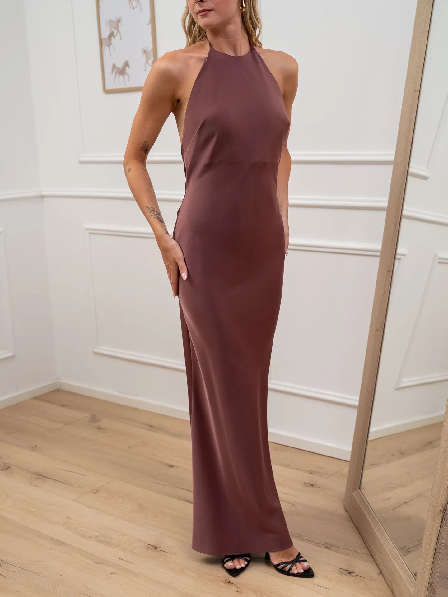 Vestito New Keira onion scollo halter - Silence Limited