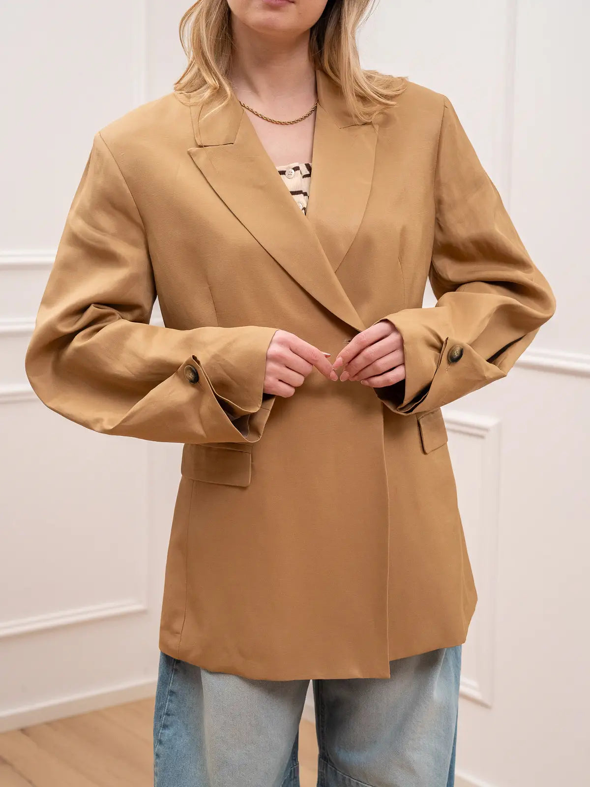 Giacca miele manica a prosciutto - HaveOne